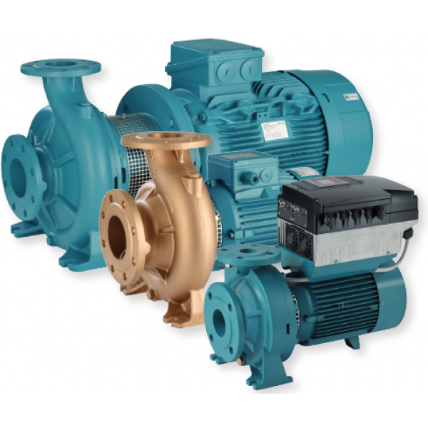 Close Coupled Centrifugal Pumps with threaded ports Calpeda - ΝΜ , NMD Single and twin impeller centrifugal pumps - MARINE
